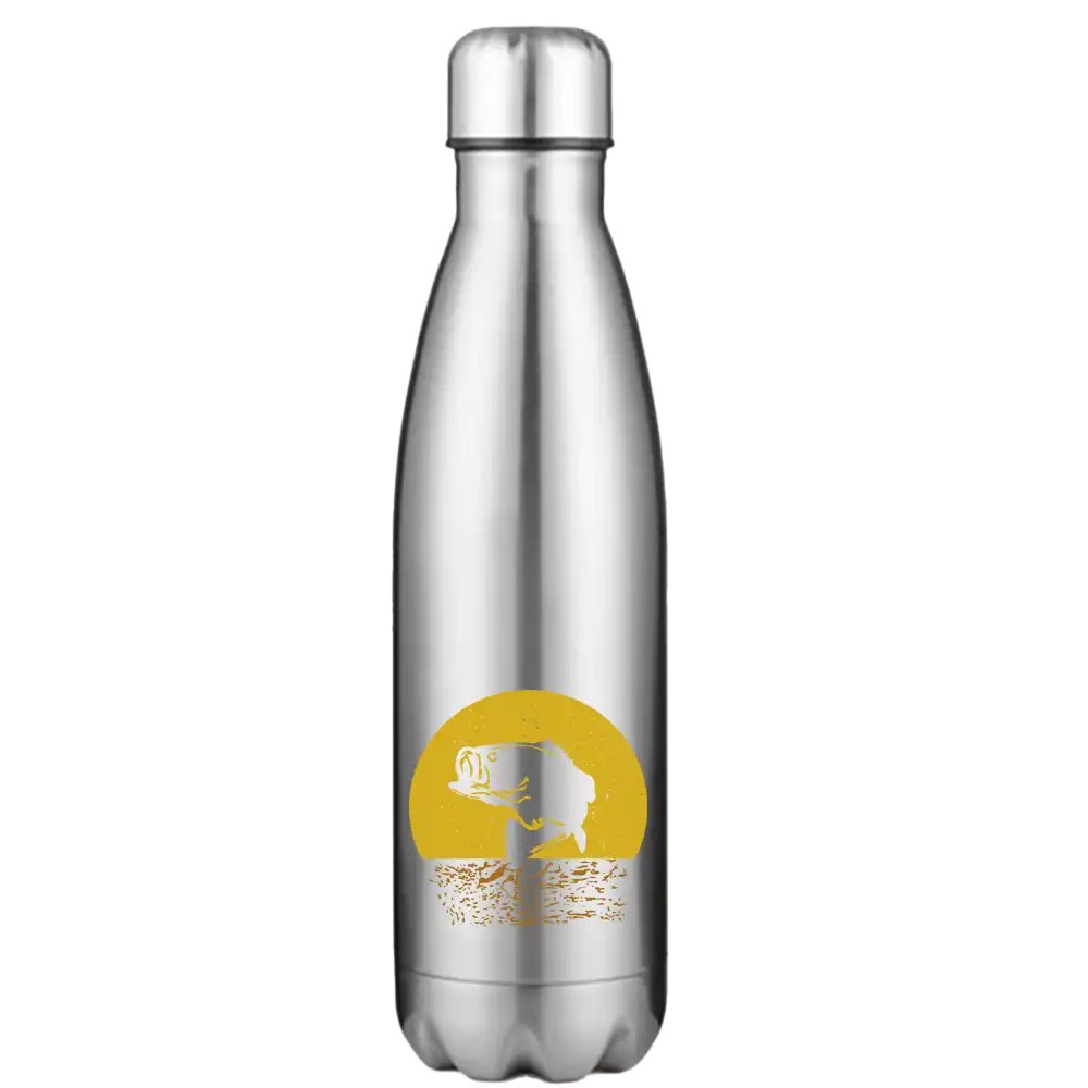 Fishing 17oz Stainless Water Bottle