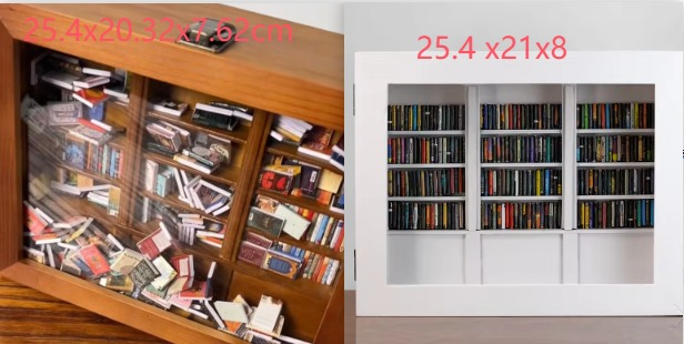 Creative Anti-anxiety Bookshelf Small Ornaments Decompression Gift