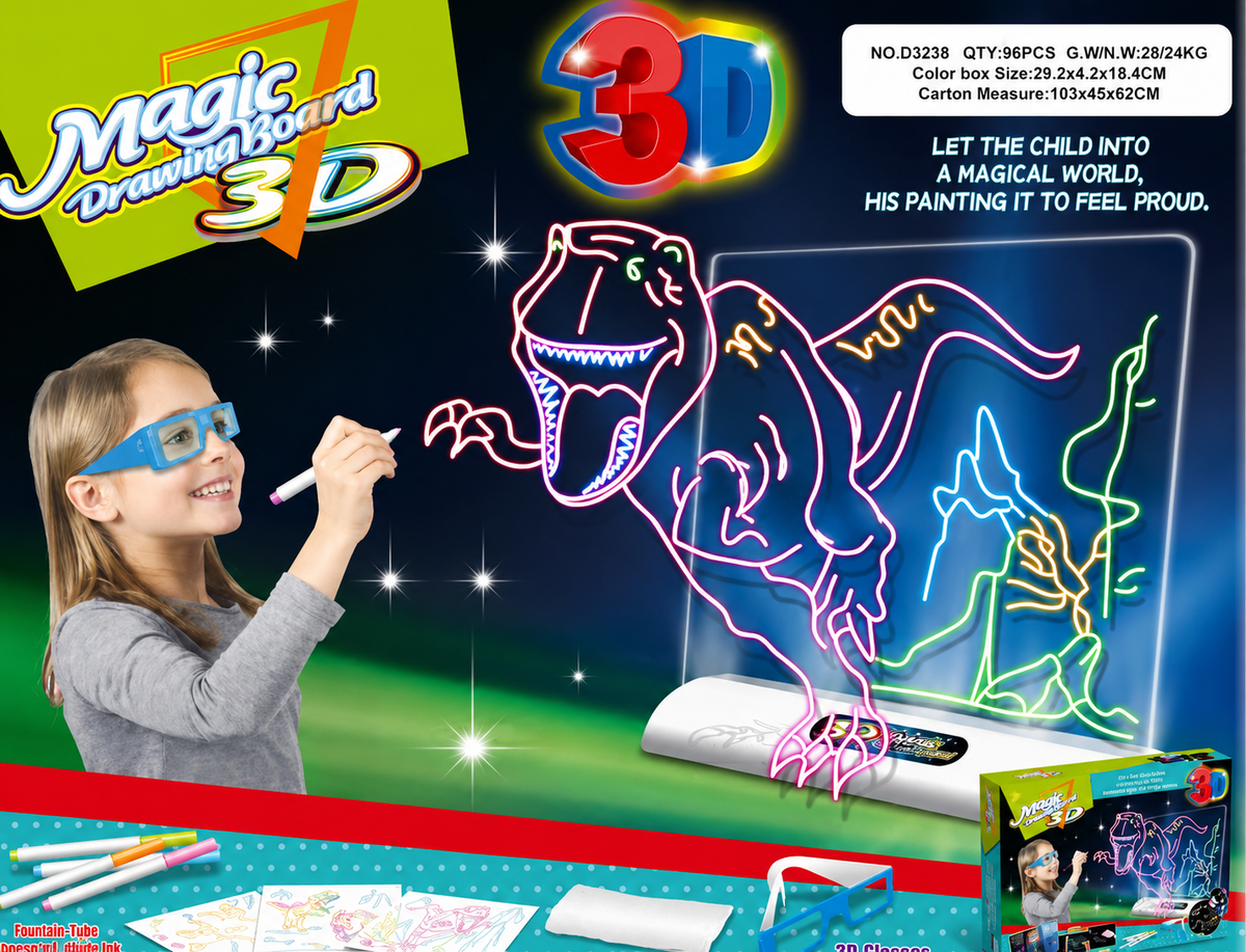 Magic 3D Drawing Board